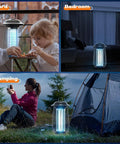 Indoor Outdoor Bug Zapper 4200V Electric Mosquito Killer Waterproof Fly Trap in yard, bedroom, camping settings