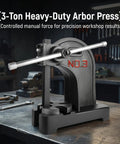 3 Ton Manual Arbor Press Built Like A Tank Heavy Duty Desktop Hand Press With Robust Cast Iron Construction And 12 Inch Work Height
