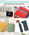 Collage of handbags, wallets, and umbrellas for versatile everyday use