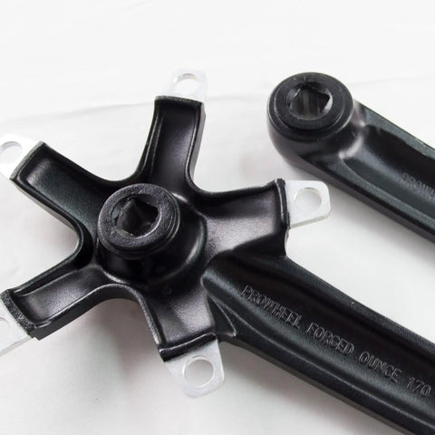 One Pair Universal Square Taper Bike Crank Arms 127mm 110mm BCD Fits City Road Mountain Folding Ebike Forged 6061 T6 Alloy Upgrade
