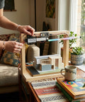 Person demonstrating Tiny Yet Mighty 12V Micro Linear Actuator With 30mm Stroke in a DIY project setup