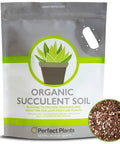 Premium Succulent And Cactus Soil Mix For Optimal Drainage And Dry Conditions Growth With Fresh Organic Formula Eight Quarts