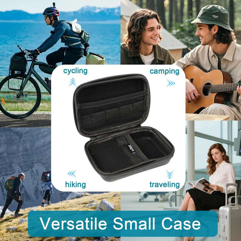 Solid Build EVa Cable Organizer Bag For Travel wraps up charging cords and gadgets in a slim EVA case for easy commuting.