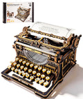 3D Wooden Puzzle for Adults Immersive 12 Hour Typewriter Model Kit That Delivers a Challenging Hands On Build