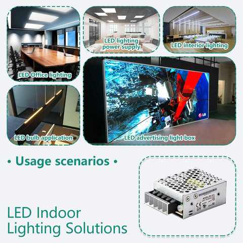 Built Tough 15 Watt AC DC Power Converter for LED indoor lighting solutions with a compact design and steady 5 Volt 3 Amp charge.