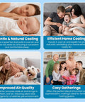 Two Speed Whole House Fan With Super Silent German Motor And Cold Weather Damper For Sharp Energy Savings No Sweat Diy Install To Smash Summer Heat And Keep Your Home Sweet Without Burning Cash in family-centered scenes and comfortable settings.