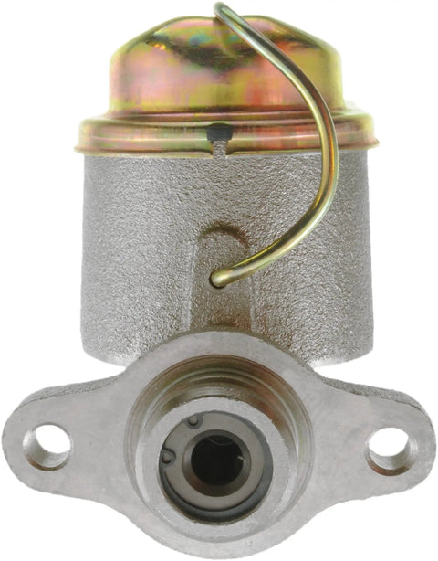 Front view of Brake Master Cylinder Replacement For Select Ford Models, 100 Percent New Direct Fit, EPDM Seals For Glycol-Based Fluid.