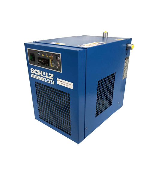 Non Cycling Refrigerated Air Dryer Kit For Air Compressors With 50 CFM At 100 PSI, Industrial Water Separator, Oil Removing Coalescing Filter, Pre-Filters Included, Complete Moisture And Oil Free Ultra Dry Air For Piping Not Included, Half Inch NPT