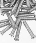 80 Piece Aluminum Dent Puller Kit For Auto Body Repair 4mm Rivet Nuts Precision Dent Removal Tool metal screws
