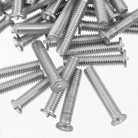 80 Piece Aluminum Dent Puller Kit For Auto Body Repair 4mm Rivet Nuts Precision Dent Removal Tool metal screws