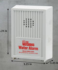 110 dB Water Alarm With Detachable Sensor For Hard To Reach Areas, Detects As Little As One Thirty Second Inch Of Water, 6 Foot Sensor Lead
