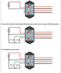 8Amp DC24V Latching Relay Module With Power Off Memory, DPST 1NO 1NC For Reliable Auto Control, Industrial Projects And Home Automation, Keeps Output State Even When Power Drops. wiring diagram