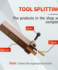 Built To Last Grooving Turning Tool For CNC Lathe With End Face Groove Cutter And Spring Steel MGMN400 Insert shown with screw and blade