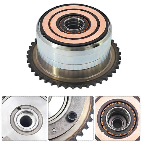 Detail of VVT sprocket from 12-Piece Timing Chain Kit With VVT Sprocket For Hyundai Sonata 2016-2019 Tucson 2018-2021 Kia Sportage 2.0L 2.4L