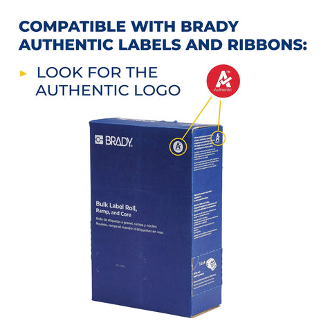 Hella Tough Portable Label Printer With Auto Cut And Badass Build Prints Fast Text Barcodes Plus Images On Heavy Duty Tags Brady label box.