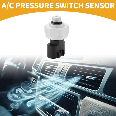 AC Pressure Switch Sensor For Toyota Camry 2006-2017 Car Air Conditioning Refrigerant Pressure Transducer Plastic And Metal Black Housing Keeps Your AC Chill Stops Compressor Short Cycling Stores Fault Codes