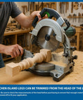 Cutting North American Solid Hard Maple Kitchen Island Leg Built Tough For Indoor Use Thirty Five And A Quarter Inches High