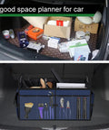72L Large Car Trunk Organizer With Waterproof Collapsible Design And 11 Pockets Built Tough Car Storage For SUV Jeep And Sedan