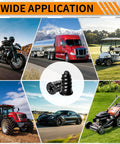 Wide application of All In One Tire Repair Kit For Cars Trucks Motorcycles And Tractors With 120 Screws And Sealant displayed