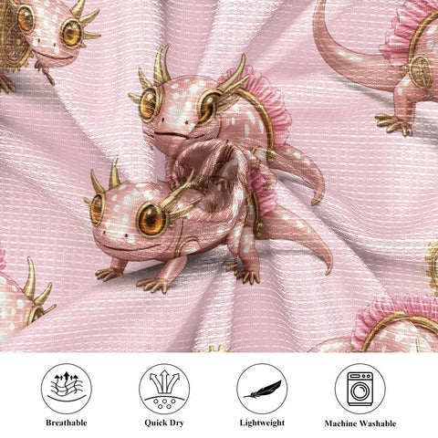 Mens Pink Sleeveless Tank Top With Concealed Pocket And Bold Mechanical Lizard Clock Graphics And Moisture Wicking Mesh Athletic Tee Built Different For Big Workouts And Lowkey Weekend Hangouts design featuring lizard graphics.