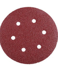 Premium 6 Inch Hook And Loop Sandpaper Discs Set, Anti Clogging Aluminum Oxide Flocking Sander Paper with coarse texture.