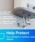 Inline Whole House Scale Inhibition Water Filtration Cartridge For AP430SS System Replacement Dope Water Heater Protection tips