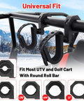 UTV Gun Holder Roll Bar Rack Fits One Inch One And A Half Inch One And Three Quarter Inch And Two Inch Roll Bars mounted on UTV