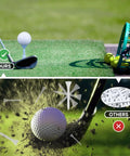 Adjustable Rubber Golf Tees For Mats And Driving Range Your Swing Height Solved Unbreakable Tees That Fit 2.1 To 2.9 Inches
