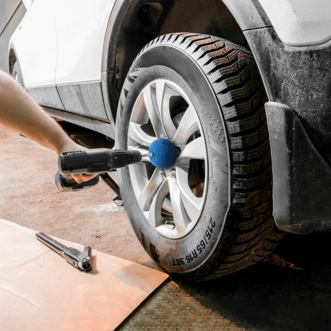 3 Inch Polishing Ball For Drill Detailing Adapter used on car wheel for effective polishing