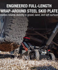 2 Ton Off Road Jack With 28.4 Inches Lift Height, Rapid Rise Mechanism, Locking Adjustable Height Adapter lifting vehicle
