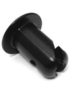Kickass 7/16 Inch Black Aluminum Dzus Button Quarter Turn Fasteners, dome style, quick release mechanism, pack of 20