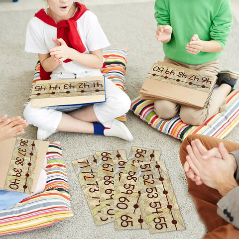 Students using Travel Map Number Line Set From Negative 20 To Positive 120 For Math Class 29 Pieces With Adhesive Dots Classroom Decor