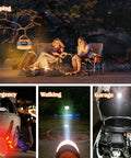 LED Camping Lantern With Magnetic Base, Rechargeable 2200 mAh Battery use in camping, car emergency, walking, garage lighting