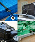 Heavy Duty 40 Inch Bungee Cords With Hooks For Luggage Camping And Outdoor Use 10 Pack Elastic Straps securing gear