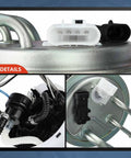 Chevrolet Tahoe, GMC Yukon And Cadillac Escalade Fuel Pump Assembly with Sending Unit, close-up of wiring harness and connectors
