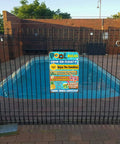 Pool Rules Sign Tin Decor For Beach Home Bar Deck And Backyard 8 By 12 Inch Outdoor Wall Art With Pre Drilled Holes For Easy Hanging