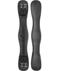 Non Slip Dressage Girth With Gel Long Girth For Horses 26 Inch Black Ergonomic Contoured Fit Easy Care PU Material