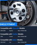 Rear Wheel Hub Assembly 512229 For Chevy Equinox 2005 2006 Saturn Vue 2002 2007 Pontiac Torrent 2006 With ABS 5 Lug Plug