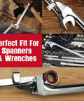 15 Inch Wrench Extender Tool With Torque Multiplier Extension Bar For Maximum Leverage And Extra Torque To Break Loose Tight Fasteners Safer Than A Cheater Bar Grease Monkey Approved For DIY Projects And Auto Mechanics