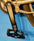Diamond Hole Forged 6061 Alloy Bike Crank Arms For E Bikes 89Mm To 175Mm in 10 Size Options installed on mountain bike