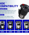 Wide compatibility guide for Upgraded Reusable Keurig Coffee Filter 2 Pack 119367 Replacement Part For K Cups 2.0 Series