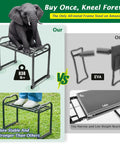 Beefy Heavy Duty Garden Kneeler And Seat With Thick Kneeling Pad Foldable Gardener Stool With Tool Pouch Converts To A Chair