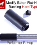 Modify Baton flat-hop bucking and S Nub for R Hopped 6.03mm Tightbore Barrel R Hop setup compatible with Krytac