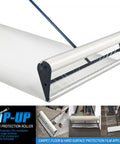 Carpet Film Applicator Workhorse With 36 Inch Roller And 42 Inch Handle All Steel Construction for large core rolls application