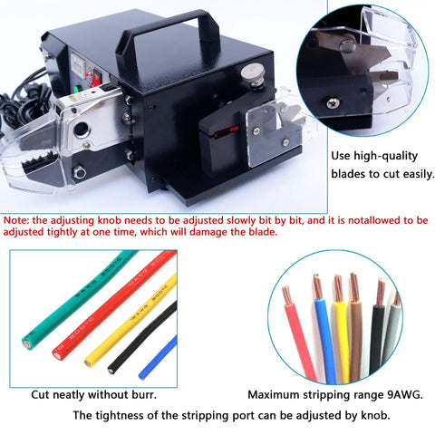 Terminal Crimping Tool With Seven Die Sets For Insulated And Noninsulated Terminals Ferrule Crimping Machine in use.