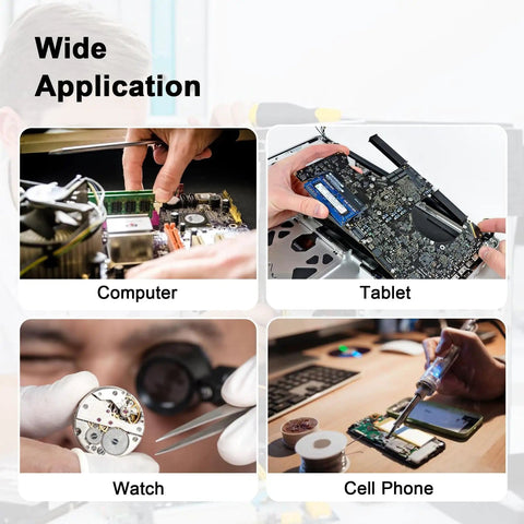 Applications of Extra Large Pro Grade Soldering Mat With Wrist Strap 23.6 By 13.8 Inches in electronics and device repair