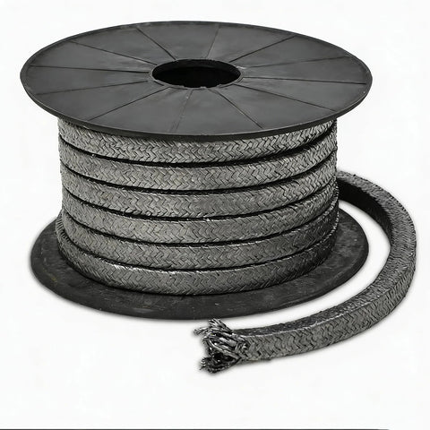 Graphite Gland Packing Rope Seals For Mechanical Seals With Water Pool Pumps Valve Stem Packing Steam Radiator Valves