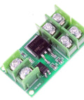 Isolated MOSFET Switch Module Pack Of 2 With High Low Level Trigger For DC Control 5 To 36V Output And 3 To 24V Input green circuit board