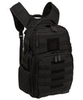 Black Wakizashi Tactical Backpack 24L With MOLLE System Durable 100 Percent Polyester Gear Pack For EDC Outdoor And Tactical Use