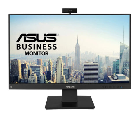 24 Inch Business Monitor With Full HD 1080P IPS Frameless Design Built In 2MP HD Webcam Mic Array And Stereo Speakers For WFH And Video Conferencing Eye Care DisplayPort And HDMI Black